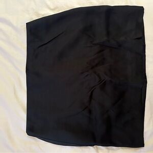 Madewell satin mini skirt